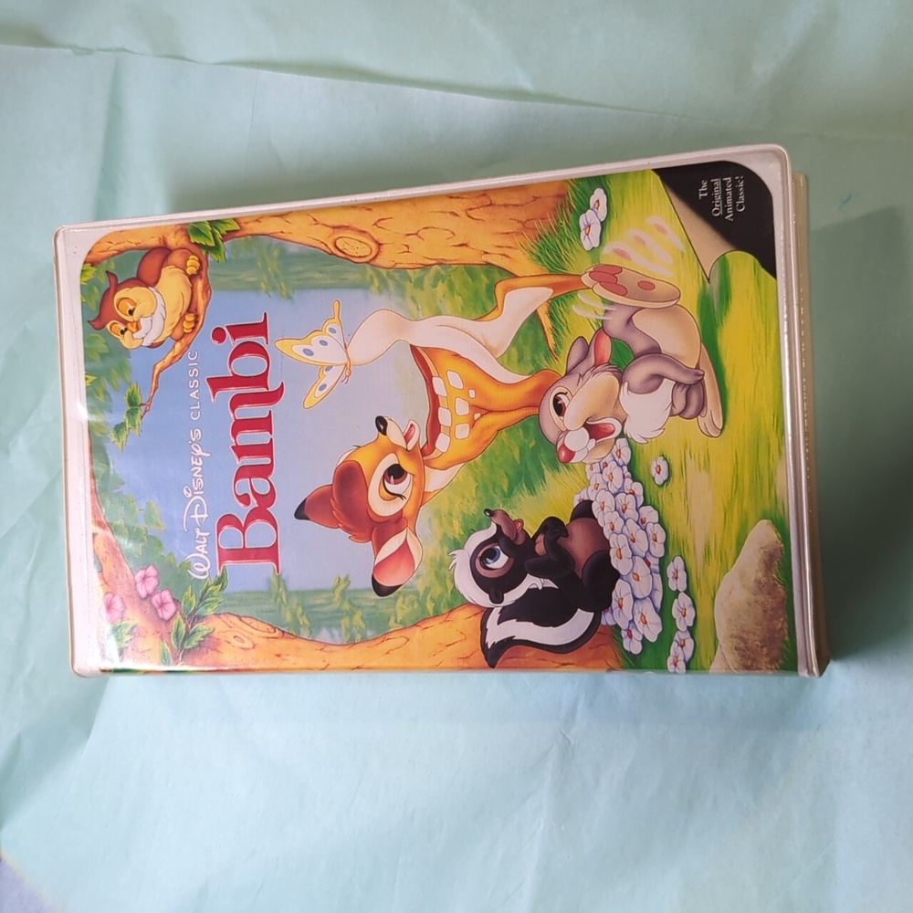 Bambi By Disney Video Tape (VHS) Black Diamond